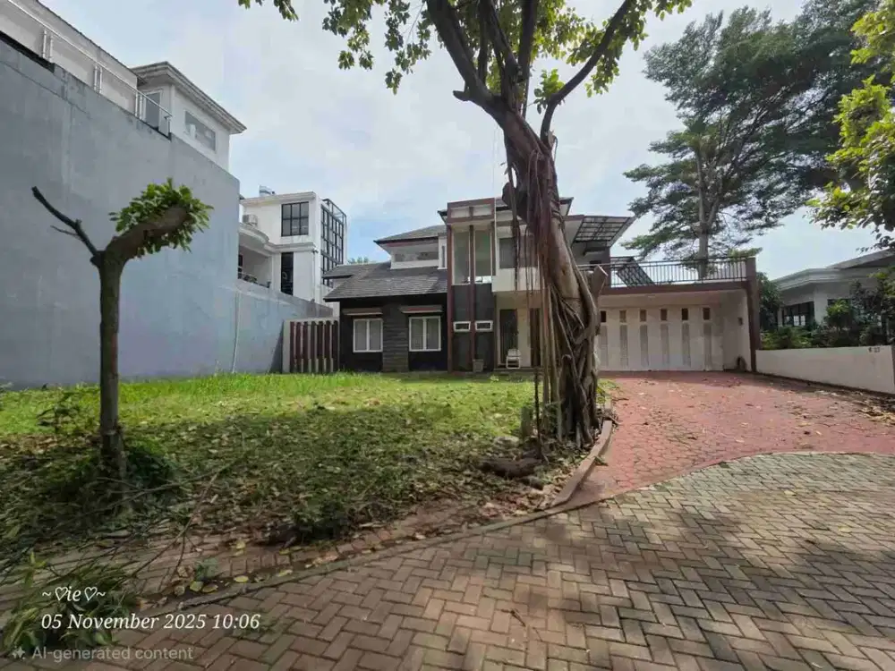 Jual Rumah Luas dan Asri di Kemang Pratama Regency Bekasi