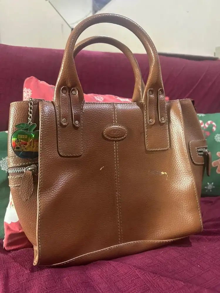 Tod's Hand Bag Brown