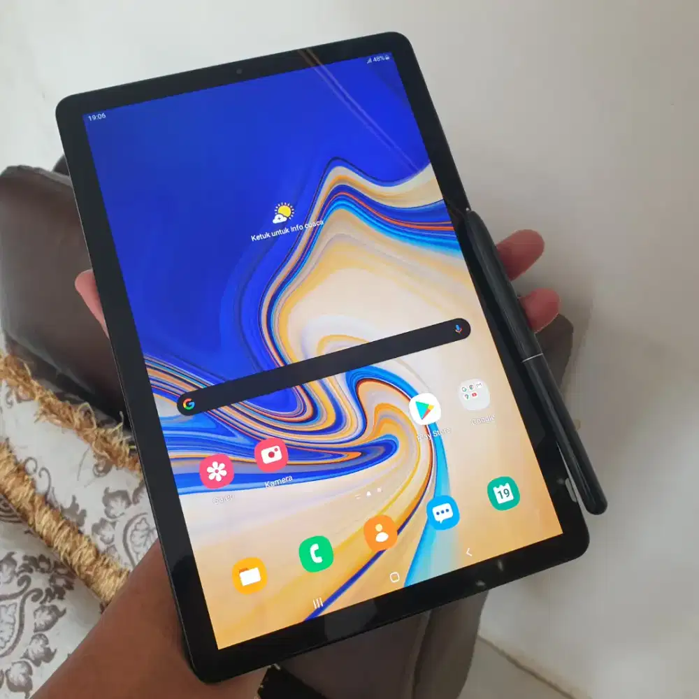 SAMSUNG GALAXY TAB S4 S PEN RAM 4/64 GB WHITBOX RESMI EX SEIN