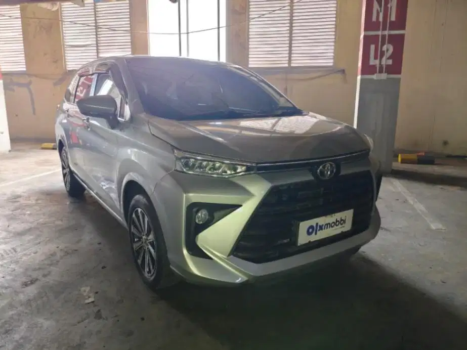 DP Rendah  10JT Toyota Avanza 1.5 G Bensin-AT 2021 Silver