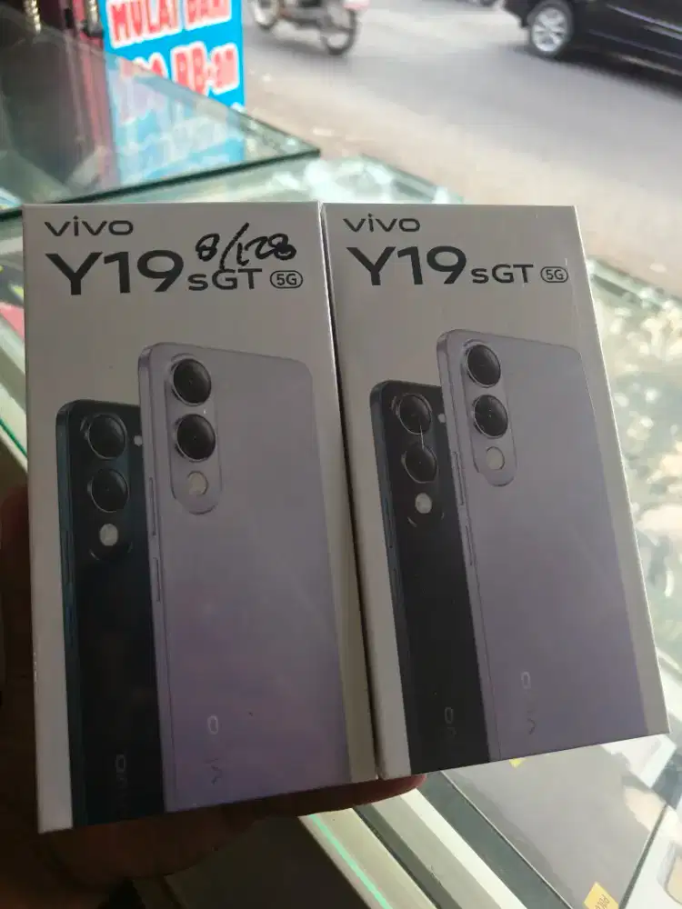 New Vivo y19s gt 5G ram8/128 garansi resmi 1 tahun