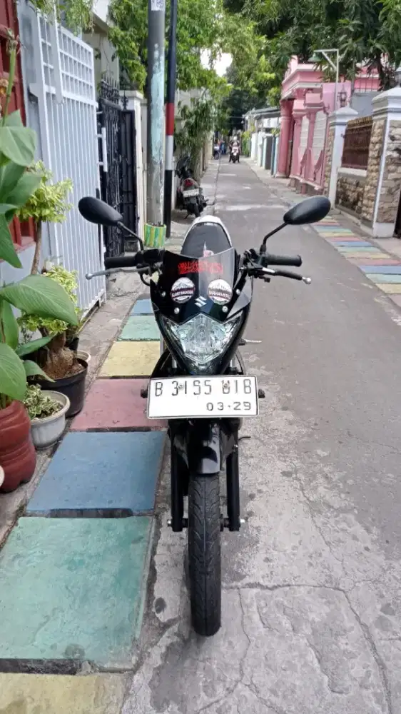 satria fu 2015 karbu pajak panjang mesin bagus