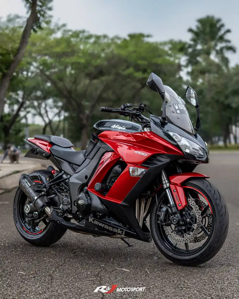 (Full Paper) Kawasaki Ninja 1000 Nik 2016 Merah Knalpot Two Brother