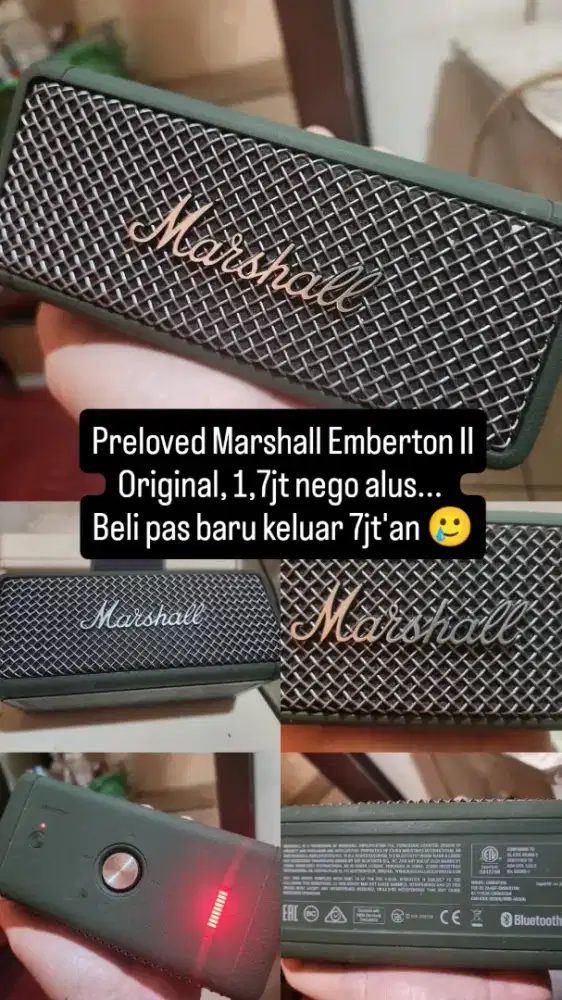 Speaker Marshall Emberton II