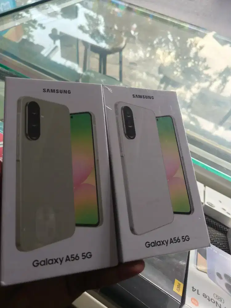 New Samsung galaxy A56 5G ram8/256 garansi resmi 1 tahun