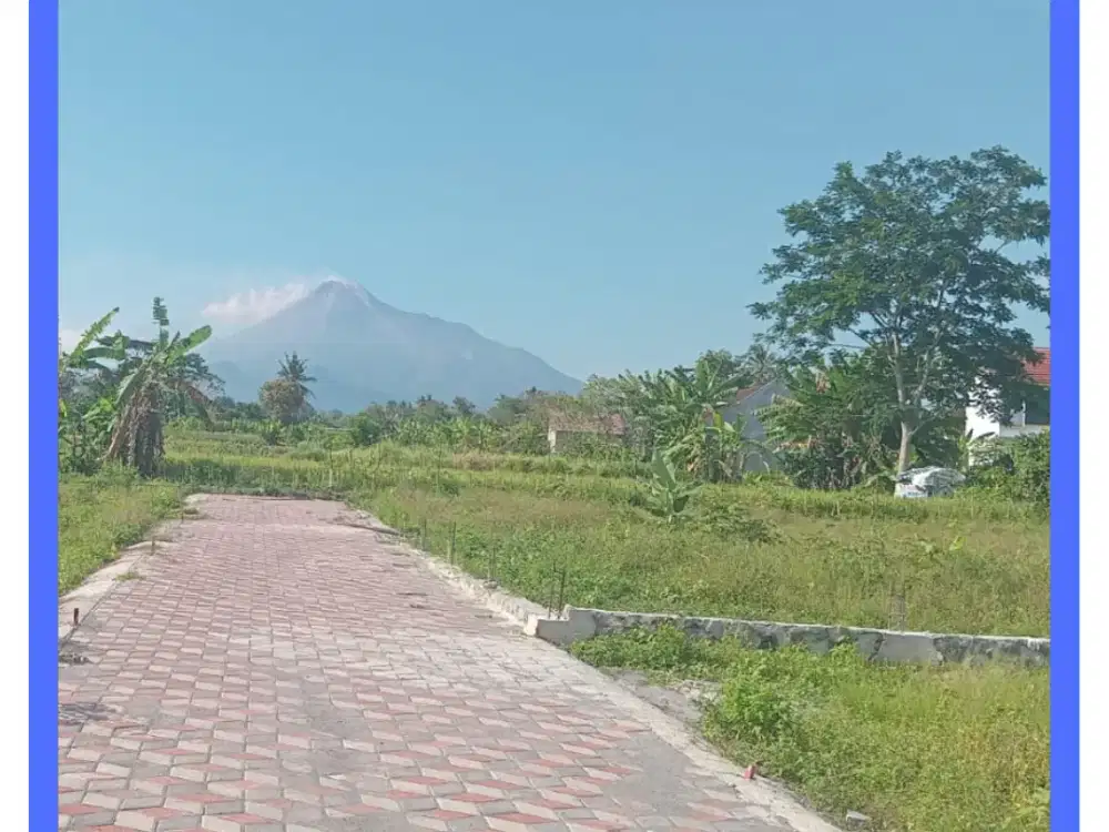 Tanah Dijual Kaliurang Jogja Lingkungan Nyaman Persawahan SHMP