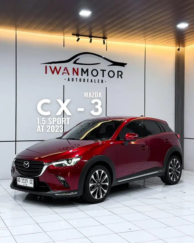 Asli AD Tangan Pertama! Mazda CX3 1.5 Sport AT Tahun 2023 ! ISTIMEWA