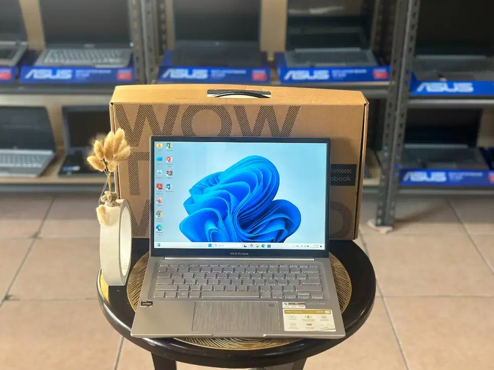 PROMO ASUS VIVOBOOK M1403Q AMD RYZEN 5-5600H/SSD512GB/RAM8GB/AMD 2GB