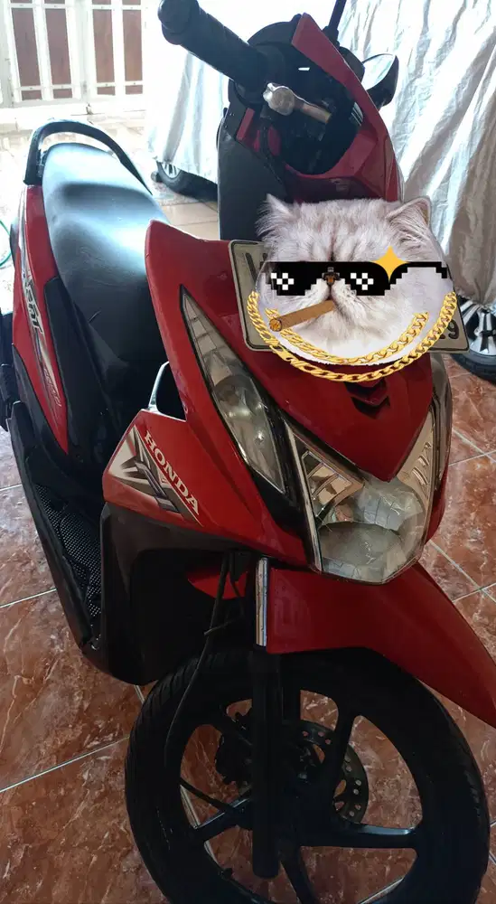 Jual murah sepeda motor beat tahun 2014