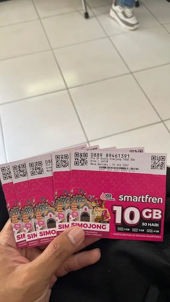 Kartu Perdana Smartfren 10GB