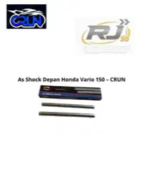 As Shock Depan Honda Vario 150 – CRUN