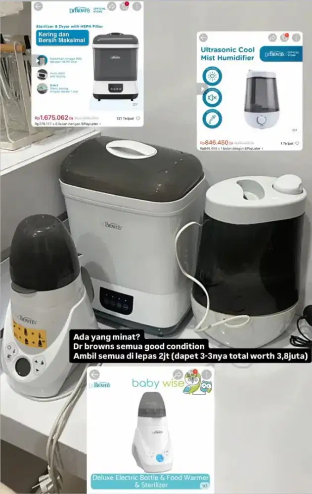 All paket for baby, baby wise, Dr browns