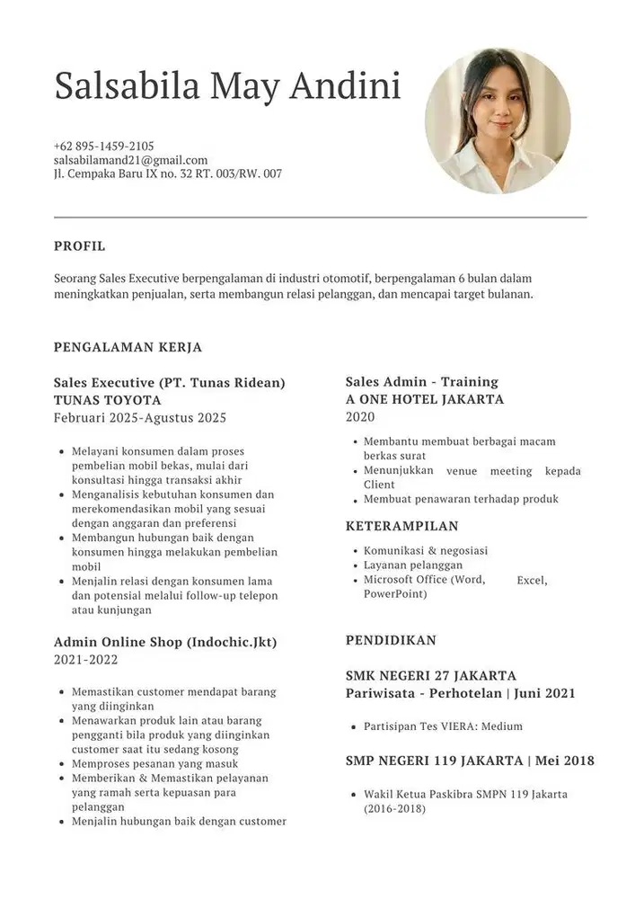 Full Time Work - Contract