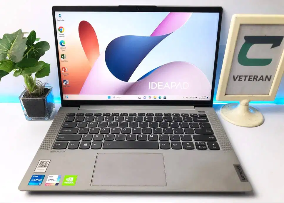 Laptop Lenovo ideapad 5 core i5 1135G7 dual VGA Nvidia Iris Xe FHD IPS