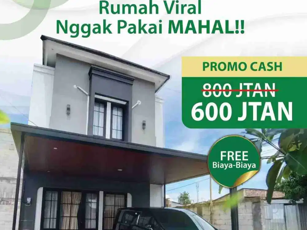 Rumah di Klipang SHM 6 menit ke Kampus UNIMUS