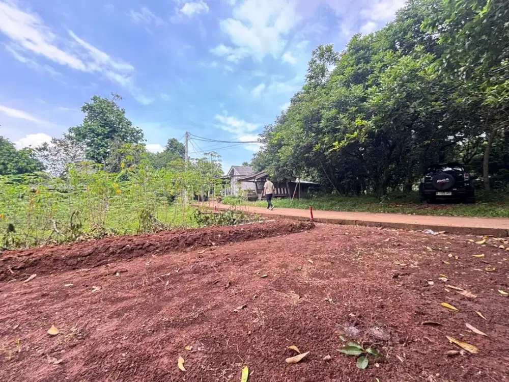 Tanah Kavling 1 Jt-an/m2, Dekat Gerbang Tol Burangkeng