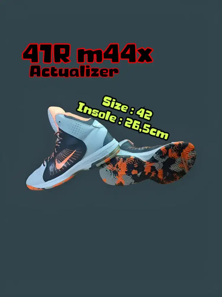 Sepatu sneakers second 4ir max size 42 insole 26,5cm