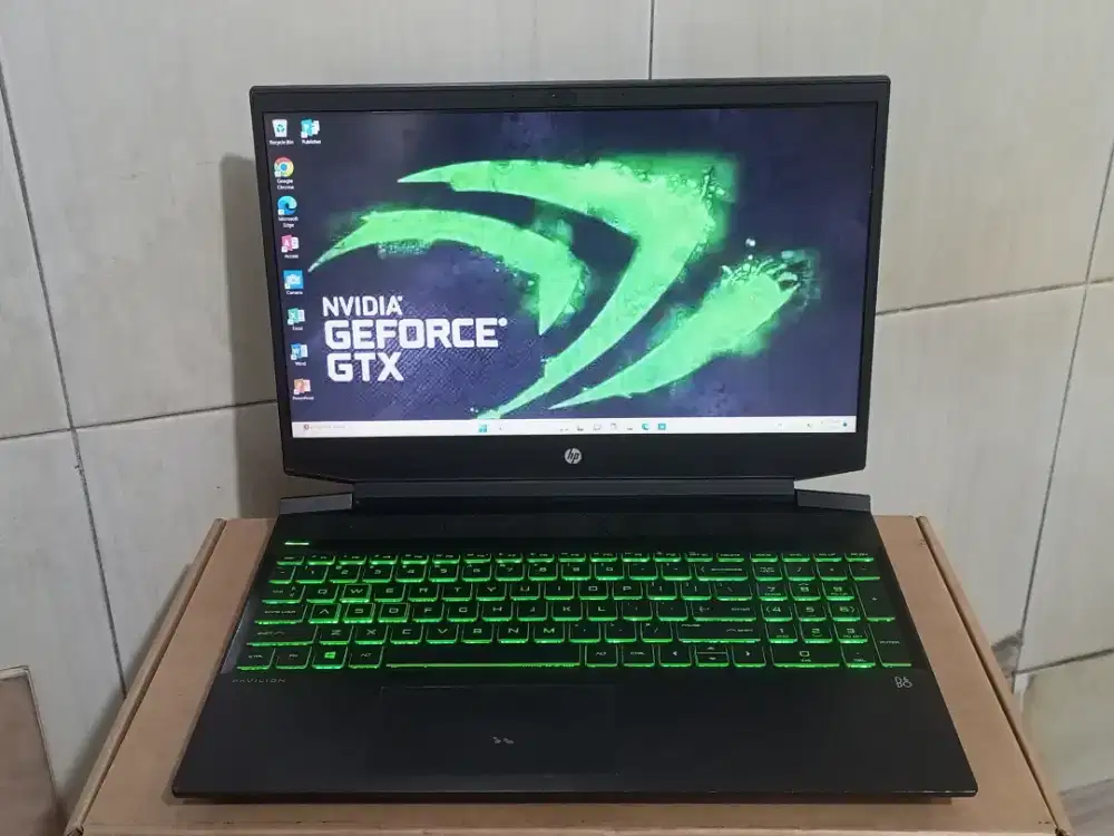 Jual laptop HP Pavilion Gaming 15 ec0xxx,VGA Nvidia GTX1050, RAM16/512