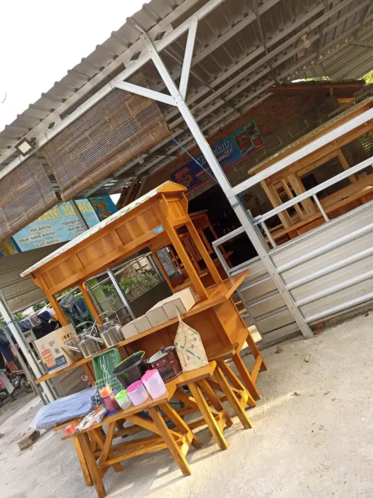 Gerobak Angkringan jg Melayani Pesanan Grobak Bakso Mie Bubur Sate dlL