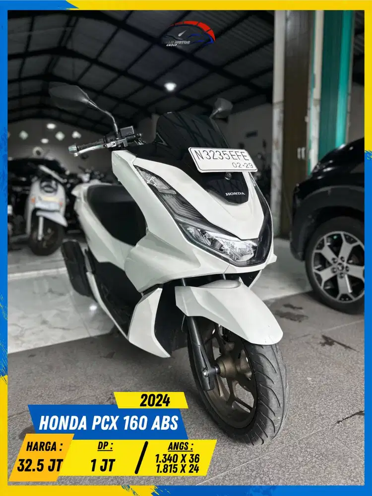 HONDA PCX 160 ABS 2024 LIKE NEW MASZEHH HIKMAH MOTOR KEPUH