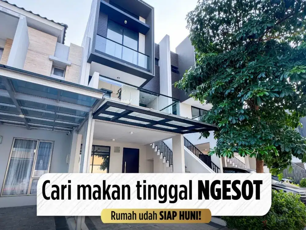 Vco - Disewakan Rumah Golf Island cluster The Harmony Uk 5x15