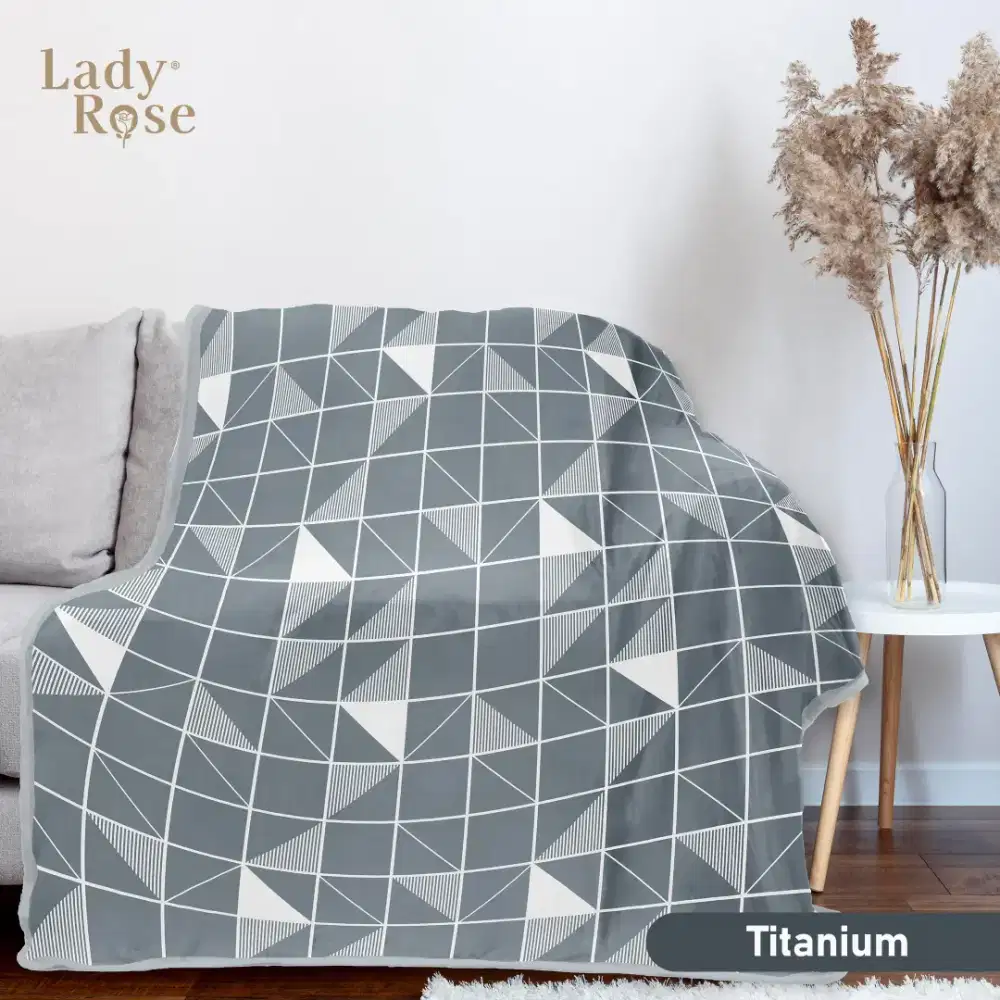 Selimut sutera Lady Rose