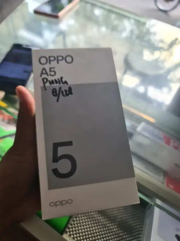 New oppo a5 ram8/128 garansi resmj 1 tahun