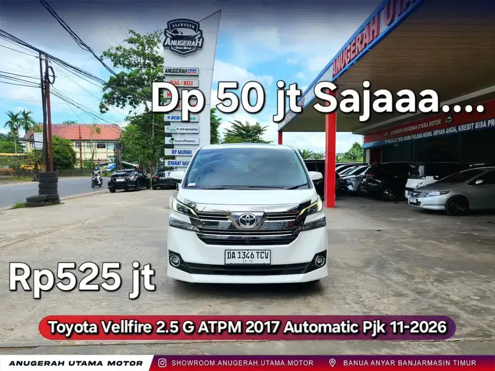 Dp50jt Vellfire 2.5 G 2017 AT Pjk11-2026