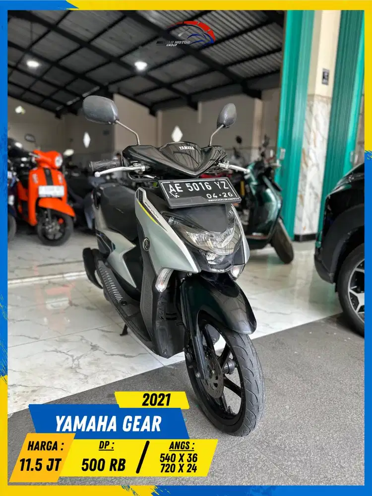 YAMAHA GEAR 2021 MESIN DIJAMIN AMAN HIKMAH MOTOR KEPUH