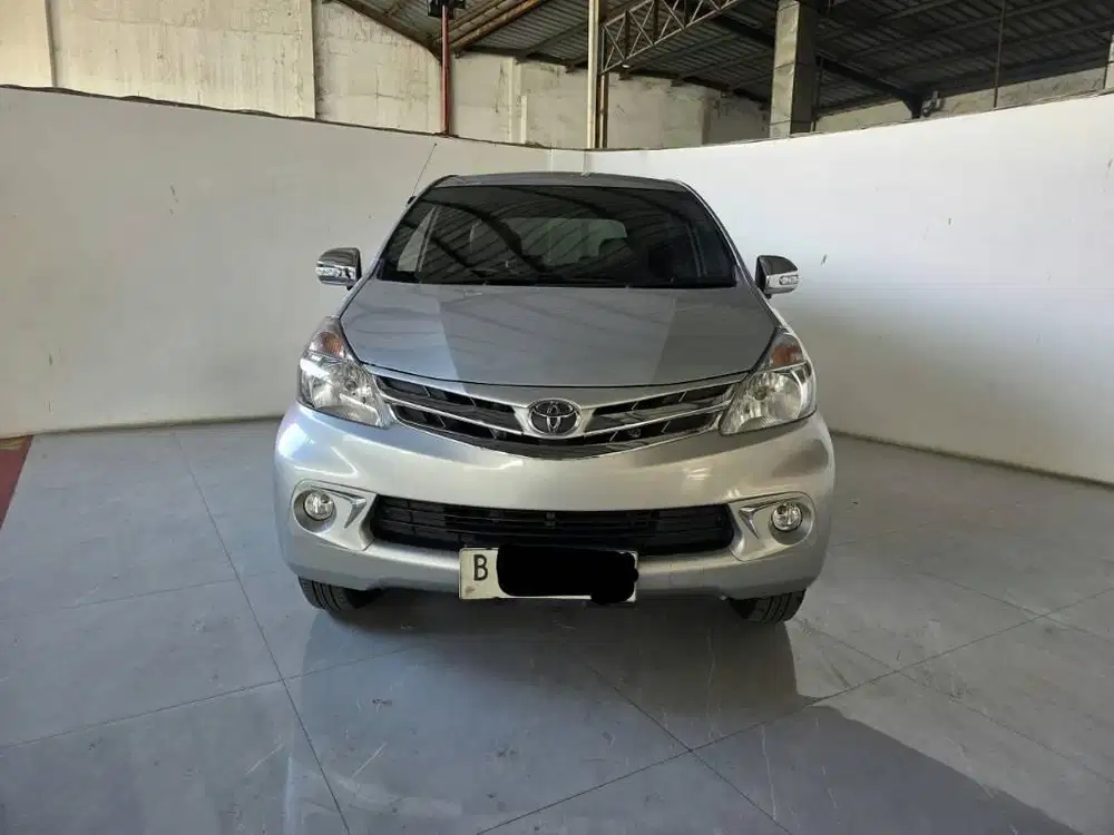 Km Low 87rban Toyota Avanza G 1.3 MT ( Manual ) 2012 Silver plat genap