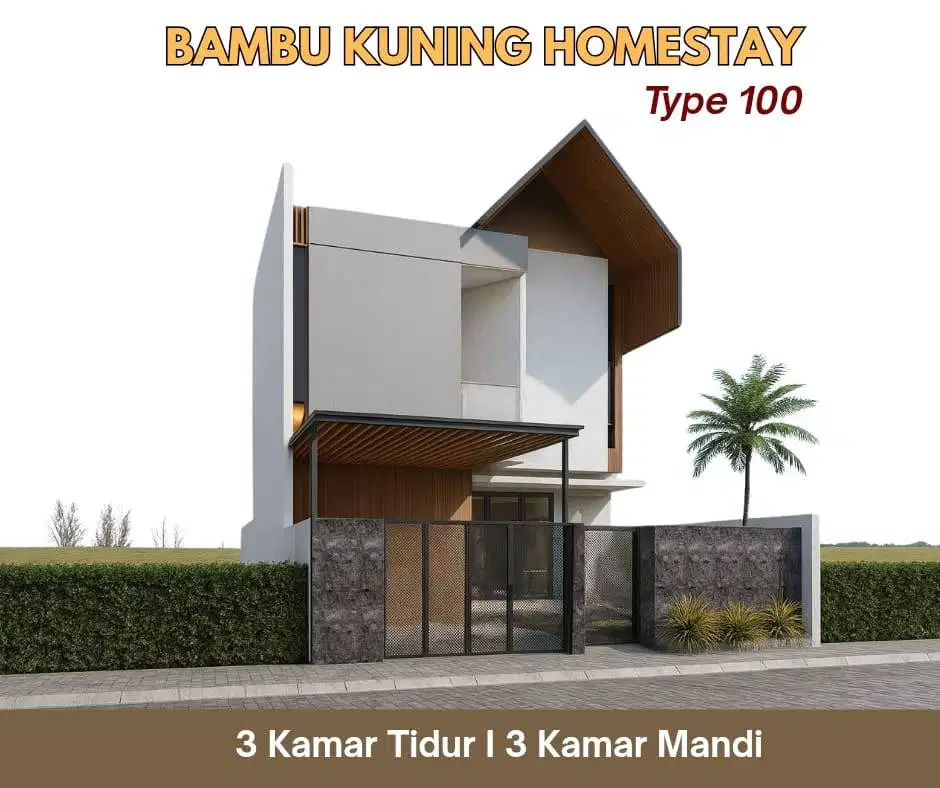 Beli Homestay Gratis Kolam Renang !!!