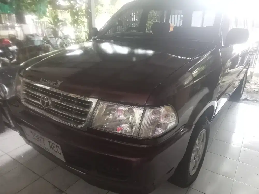Jual kijang Lsx 1.8 Efi 2002 plat L Sby sudah di rehabilitas