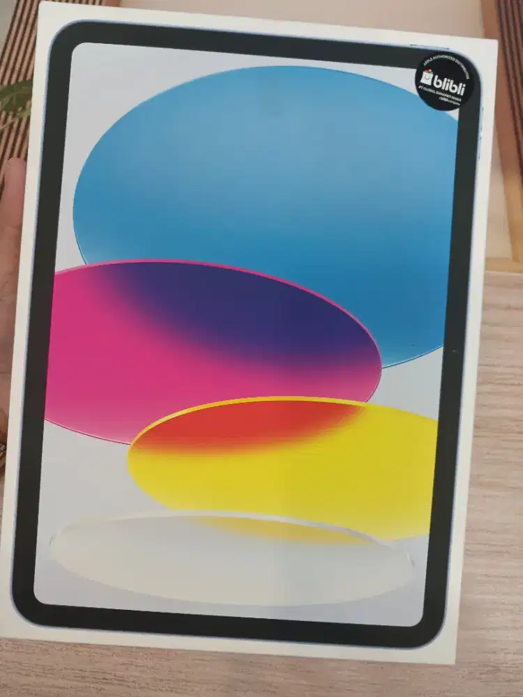 Apple iPad 11 128GB Blue New iBox Lengkap