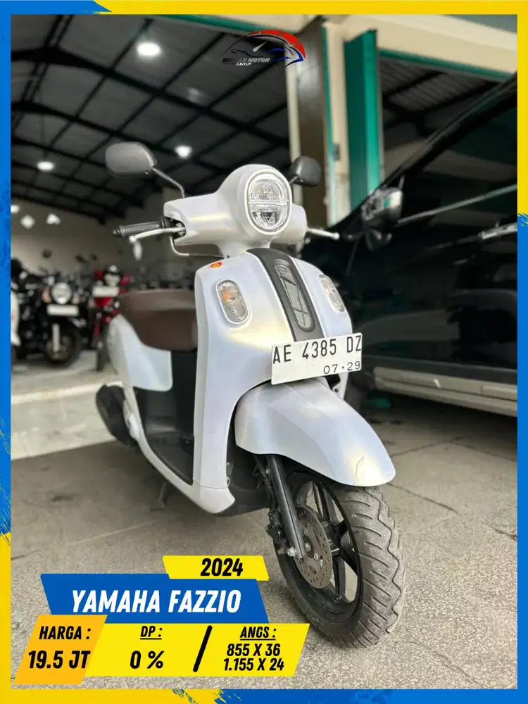 YAMAHA FAZZIO 2024 BEKAS RASA BARU HIKMAH MOTOR KEPUH