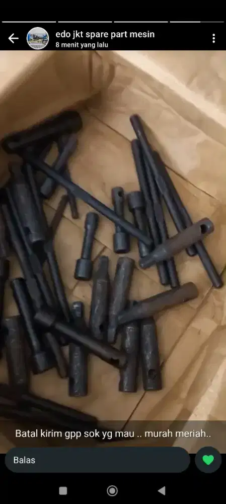 Kunci clow dan kunci toolpost