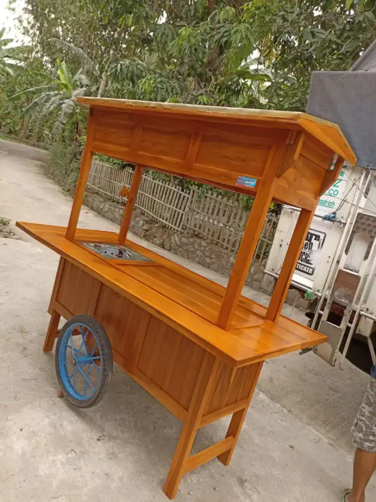 Gerobak Angkringan jg Melayani Pesanan Grobak Bakso Mie Bubur Sate dlL