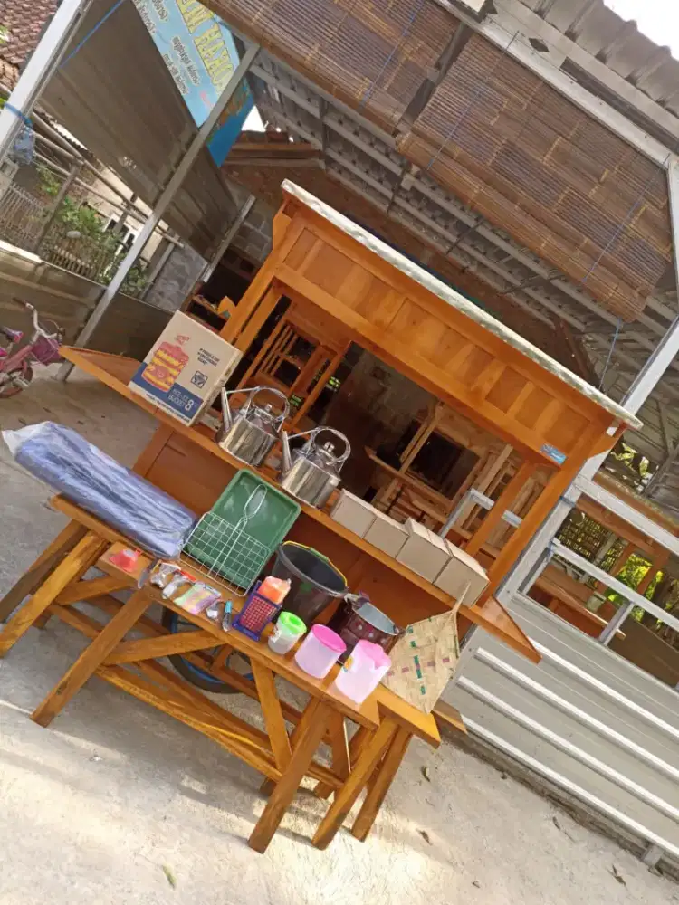 Gerobak Angkringan jg Melayani Pesanan Grobak Bakso Mie Bubur Sate dlL