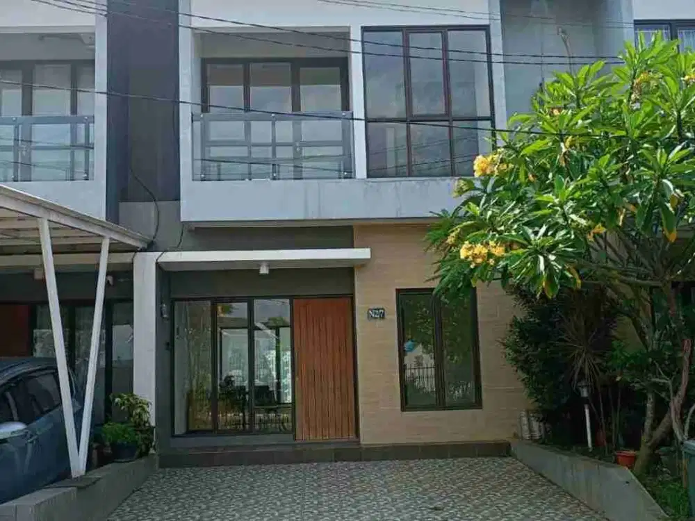 RUMAH TINGKAT CANTIK DI PERUMAHAN PERMATA CIMANGGIS KOTA DEPOK