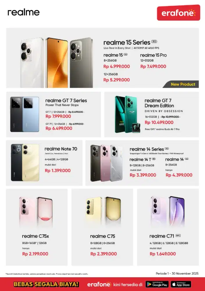 Ready Realme Terbaru