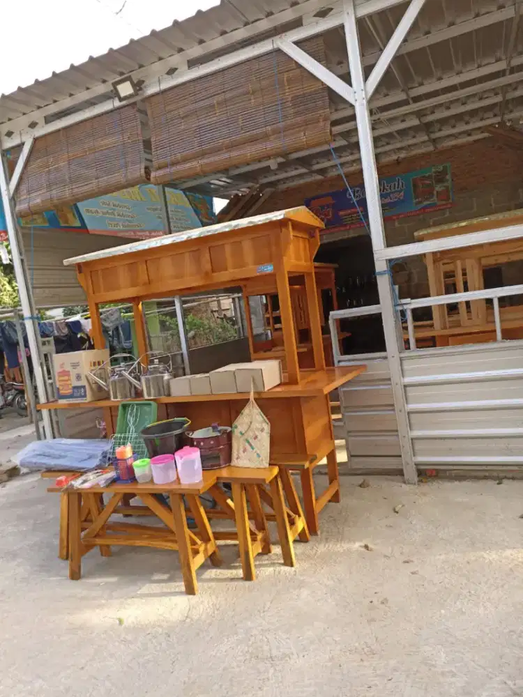 Gerobak Angkringan jg Melayani Pesanan Grobak Bakso Mie Bubur Sate dlL