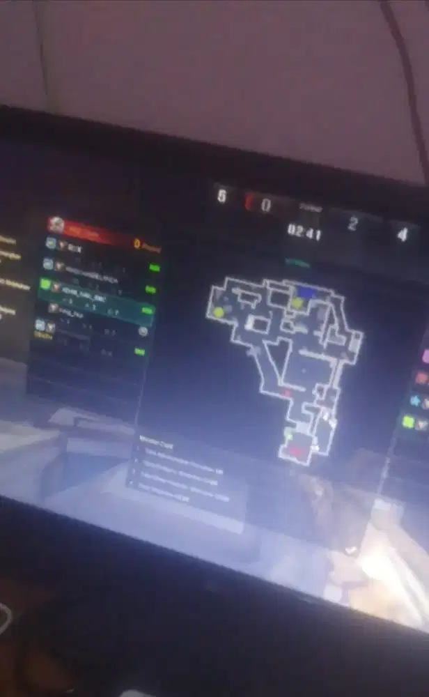 Layar monitor merk LG 19,5 inch + kabel VGa Segel utuh