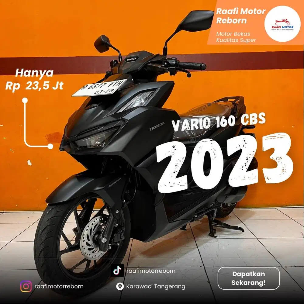 VARIO 160 CBS 2023 MOKAS BERKUALITAS
