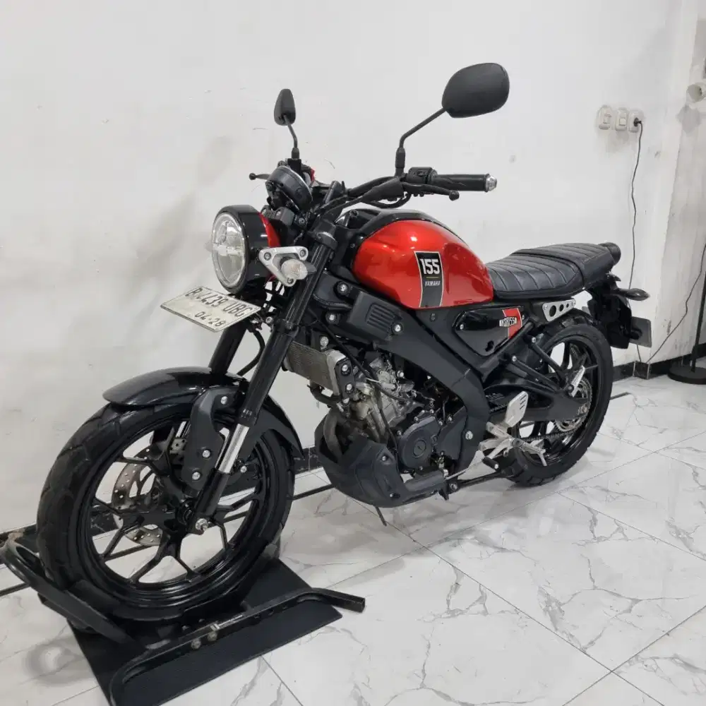 Yamaha XSR 155 VVA USD LED Fi 2023 bln 4 KM ANTIK 4 RB DP 1 jtan aja
