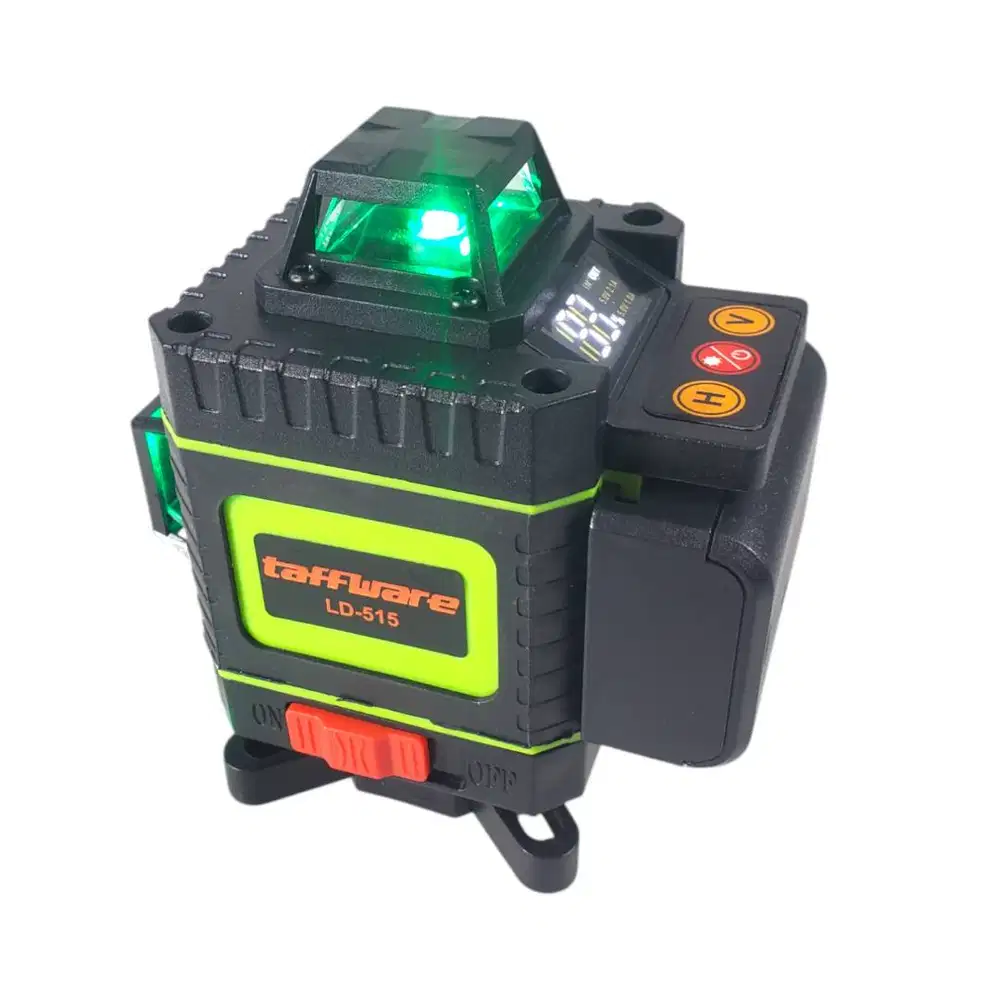 Taffware Laser Level Self Leveling 16 Line 4D IP54 with Remote