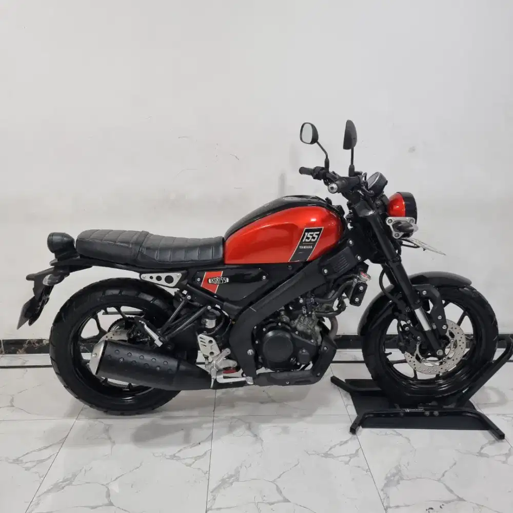 Yamaha XSR 155 VVA USD LED Fi 2023 bln 4 KM ANTIK 4 RB DP 1 jtan aja