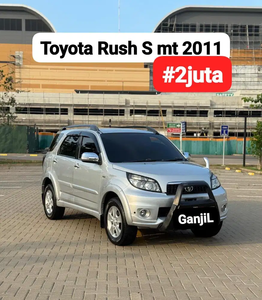 Toyota Rush S MT 2011 silver #2juta