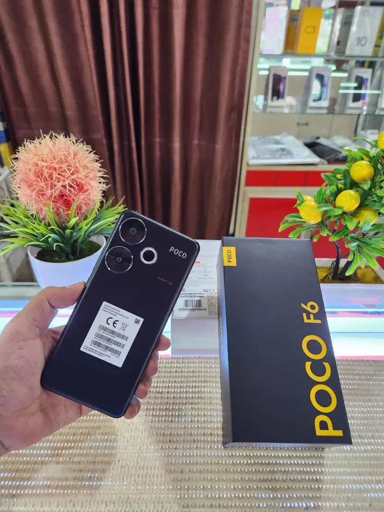 Poco F6 5G Ram (12+12) 24Gb/ 512Gb Fullset Original 100% Bergaransi