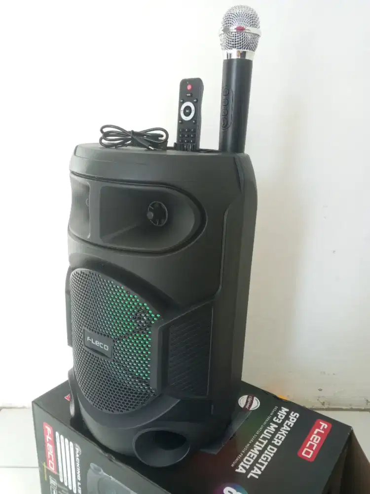 Speaker bluetooth karaoke 8,5 in
