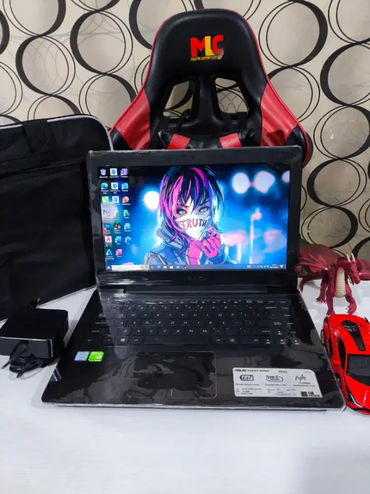 ASUS VIVOBOOK X456UFF-203  Charcoal Black DUAL VGA Nvidia