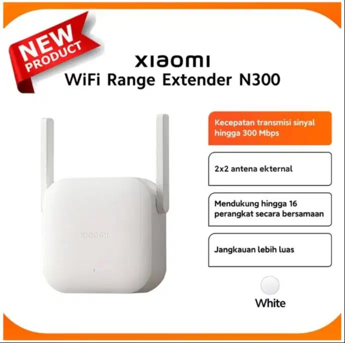 Xiaomi wifi Extender (penguat sinyal wifi) Pro up to 300Mbps